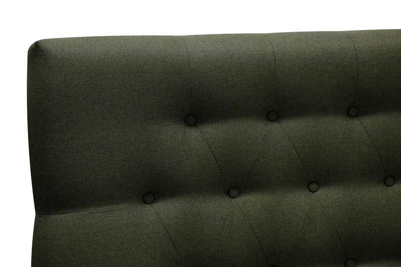 HVILA Classic Komplett Sängpaket 160x200 cm Kontinentalsäng med diamant sänggavel - Grön - Products - Möbler - Säng - Kontinentalsäng