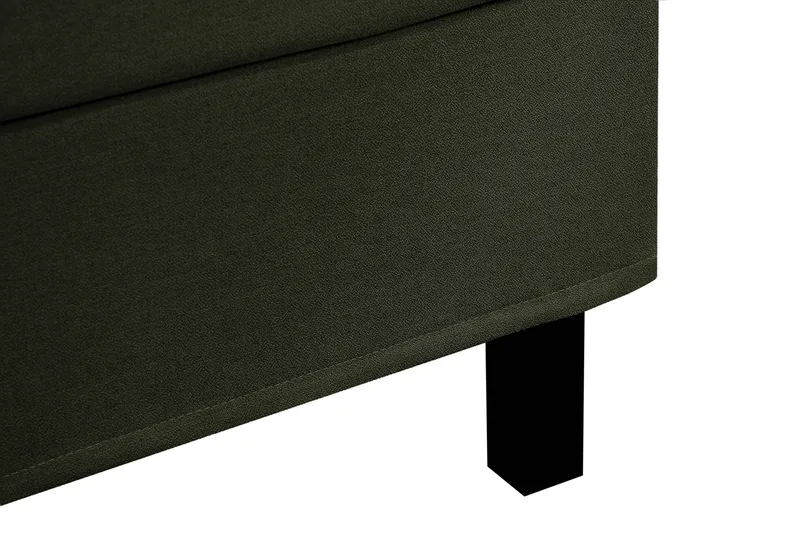 HVILA Classic Komplett Sängpaket 160x200 cm Kontinentalsäng med diamant sänggavel - Grön - Products - Möbler - Säng - Kontinentalsäng