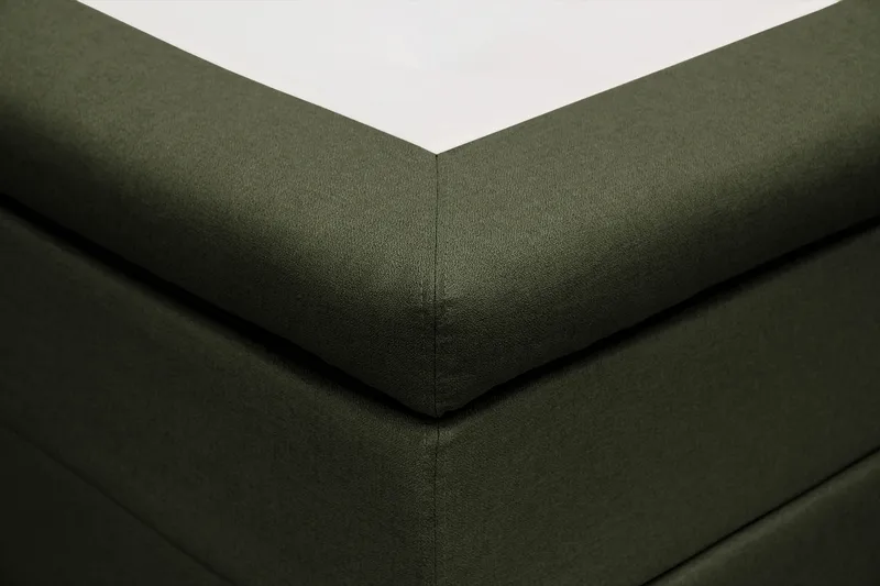 HVILA Classic Komplett Sängpaket 160x200 cm Kontinentalsäng med diamant sänggavel - Grön - Products - Möbler - Säng - Kontinentalsäng