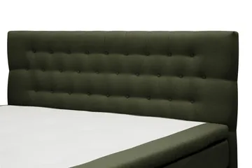 HVILA Classic Komplett Sängpaket 160x200 cm Kontinentalsäng med diamant sänggavel - Grön - Products - Möbler - Säng - Kontinentalsäng