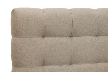 HVILA Classic Komplett Sängpaket 160x200 cm Kontinentalsäng med rutad sänggavel - Beige - Products - Möbler - Säng - Kontinentalsäng