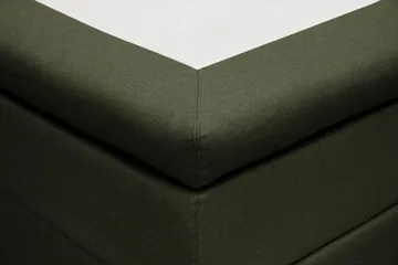 HVILA Classic Komplett Sängpaket 160x200 cm Kontinentalsäng med rutad sänggavel - Grön - Products - Möbler - Säng - Kontinentalsäng