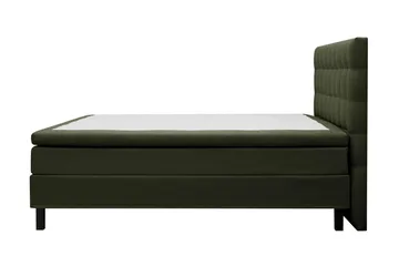 HVILA Classic Komplett Sängpaket 160x200 cm Kontinentalsäng med rutad sänggavel - Grön - Products - Möbler - Säng - Kontinentalsäng