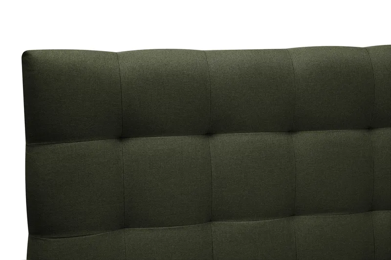HVILA Classic Komplett Sängpaket 160x200 cm Kontinentalsäng med rutad sänggavel - Grön - Products - Möbler - Säng - Kontinentalsäng