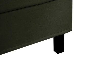 HVILA Classic Komplett Sängpaket 160x200 cm Kontinentalsäng med rutad sänggavel - Grön - Products - Möbler - Säng - Kontinentalsäng