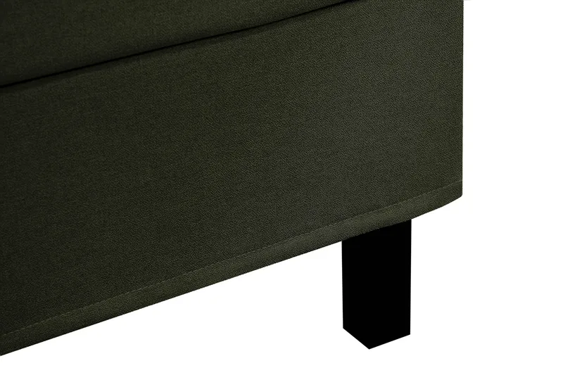 HVILA Classic Komplett Sängpaket 160x200 cm Kontinentalsäng med rutad sänggavel - Grön - Products - Möbler - Säng - Kontinentalsäng