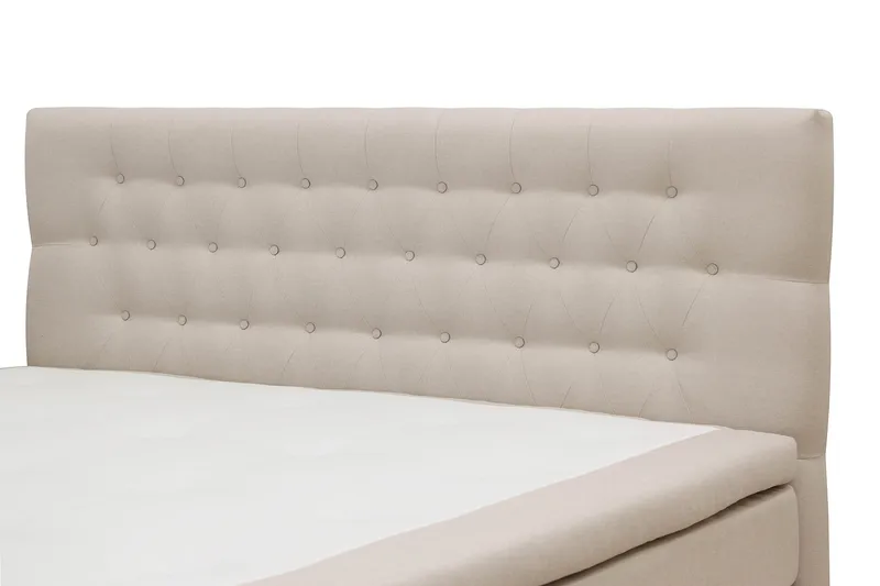 HVILA Classic Komplett Sängpaket 180x200 cm Kontinentalsäng med diamant sänggavel - Beige - Products - Möbler - Säng - Kontinentalsäng