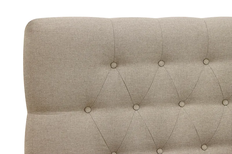 HVILA Classic Komplett Sängpaket 180x200 cm Kontinentalsäng med diamant sänggavel - Beige - Products - Möbler - Säng - Kontinentalsäng