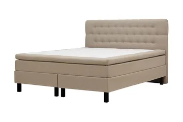 HVILA Classic Komplett Sängpaket 180x200 cm Kontinentalsäng med diamant sänggavel - Beige - Products - Möbler - Säng - Kontinentalsäng