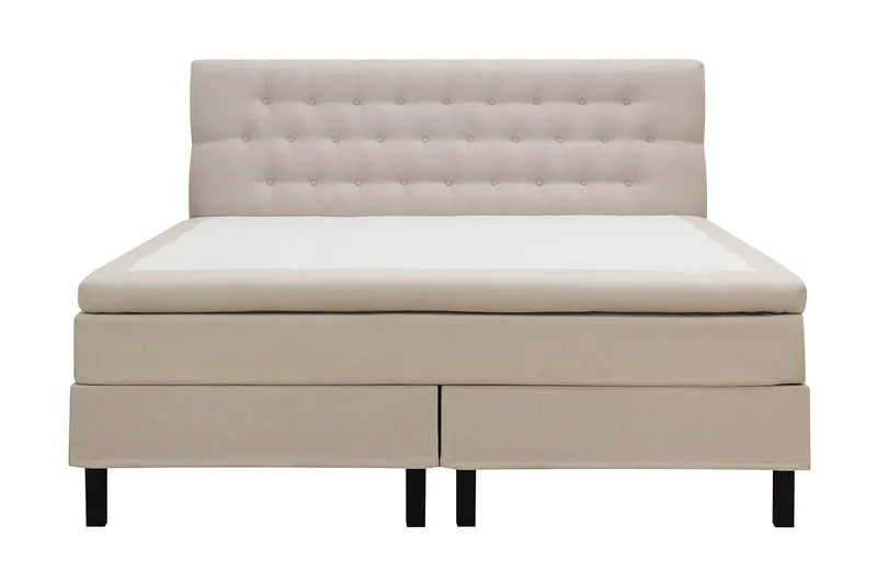 HVILA Classic Komplett Sängpaket 180x200 cm Kontinentalsäng med diamant sänggavel - Beige - Products - Möbler - Säng - Kontinentalsäng