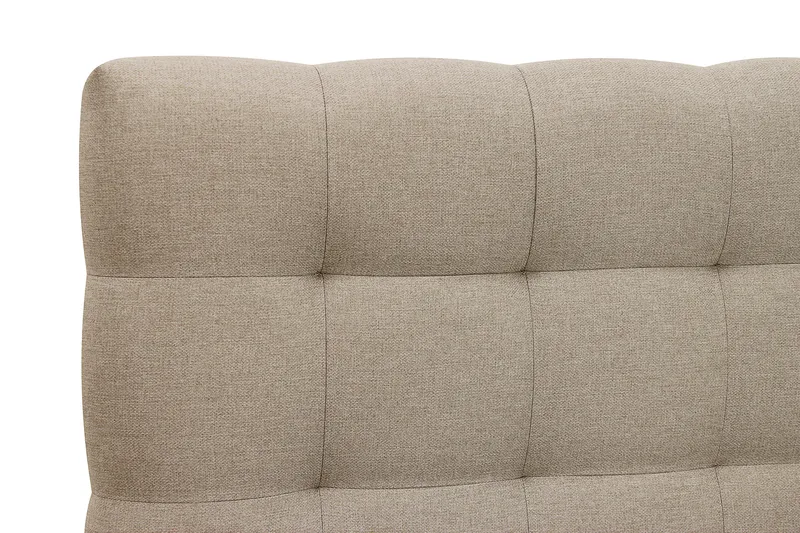 HVILA Classic Komplett Sängpaket 180x200 cm Kontinentalsäng med rutad sänggavel - Beige - Products - Möbler - Säng - Kontinentalsäng