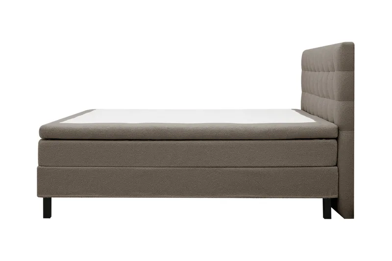 HVILA Classic Komplett Sängpaket 180x200 cm Kontinentalsäng med rutad sänggavel - Brun - Products - Möbler - Säng - Kontinentalsäng