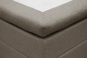 HVILA Classic Komplett Sängpaket 180x200 cm Kontinentalsäng med rutad sänggavel - Brun - Products - Möbler - Säng - Kontinentalsäng