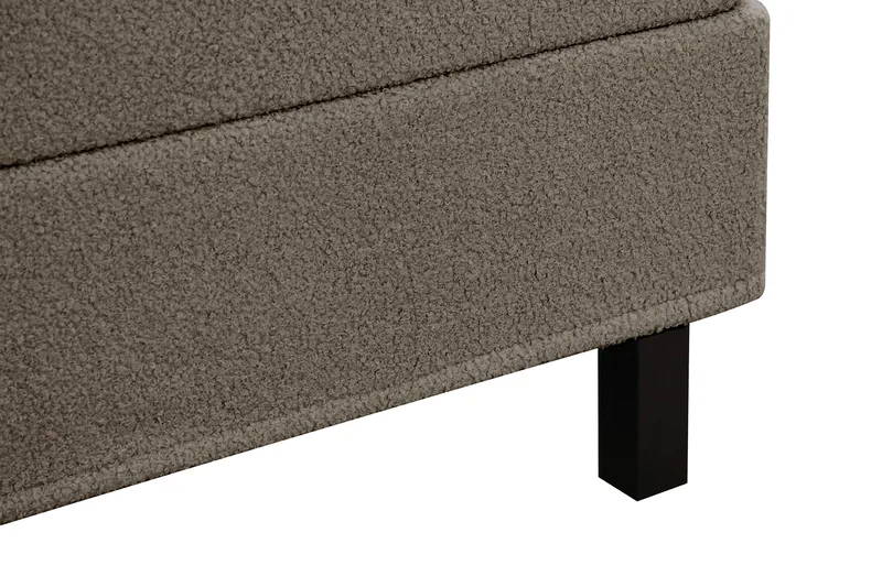 HVILA Classic Komplett Sängpaket 180x200 cm Kontinentalsäng med rutad sänggavel - Brun - Products - Möbler - Säng - Kontinentalsäng