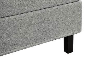 HVILA Classic Komplett Sängpaket 180x200 cm Kontinentalsäng med rutad sänggavel - Grå - Products - Möbler - Säng - Kontinentalsäng