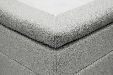 HVILA Classic Komplett Sängpaket 180x200 cm Kontinentalsäng med rutad sänggavel - Grå - Products - Möbler - Säng - Kontinentalsäng