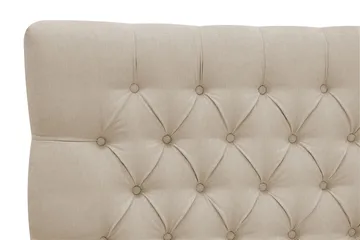 HVILA Lyx Komplett Sängpaket 160x200 cm Kontinentalsäng med knappad sänggavel - Beige - Products - Möbler - Säng - Kontinentalsäng