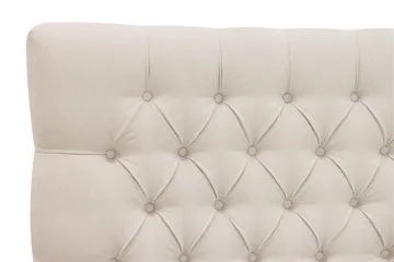 HVILA Lyx Komplett Sängpaket 180x200 cm Kontinentalsäng med knappad sänggavel - Ljusbeige - Products - Möbler - Säng - Kontinentalsäng
