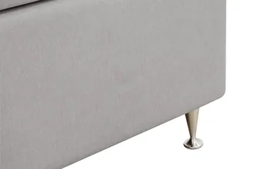 HVILA Lyx Kontinentalsäng 180x200 cm - Grå - Products - Möbler - Säng - Kontinentalsäng