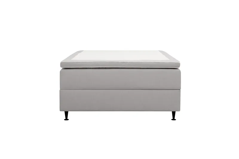 HVILA Plus Kontinentalsäng med Förvaring 120x200 cm - Grå - Products - Möbler - Säng - Säng med förvaring