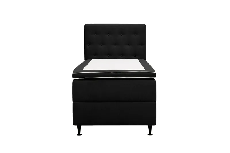 HVILA Plus Komplett Sängpaket med Förvaring 90x200 cm, Antracit