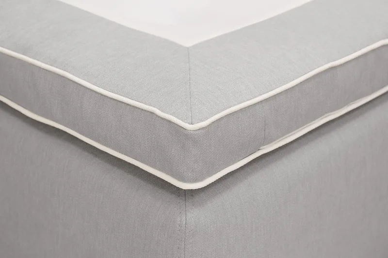 HVILA Plus Kontinentalsäng med Förvaring 180x200 cm - Grå - Products - Möbler - Säng - Säng med förvaring