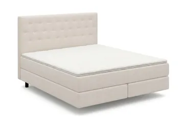 HVILA Premium Sängpaket Kontinentalsäng 180x200 cm med svävande effekt inkl. Bäddmadrass i Polyesterskum Vändbar Sommar & Vintersida och Tvättbar klädsel - Sommar & Vintersida - Products - Möbler - Säng - Komplett sängpaket