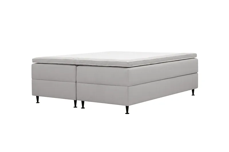 HVILA Plus Kontinentalsäng med Förvaring 180x200 cm - Grå - Products - Möbler - Säng - Säng med förvaring