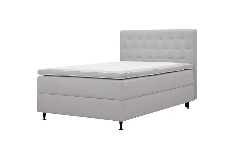 HVILA Plus Komplett Sängpaket med Förvaring 120x200 cm - Grå - Products - Möbler - Säng - Säng med förvaring