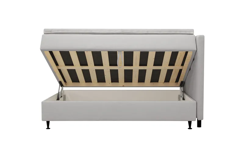 HVILA Plus Komplett Sängpaket med Förvaring 120x200 cm - Grå - Products - Möbler - Säng - Säng med förvaring