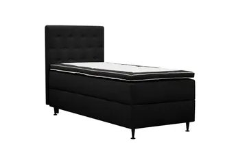 HVILA Plus Komplett Sängpaket med Förvaring 90x200 cm - Antracit - Products - Möbler - Säng - Säng med förvaring