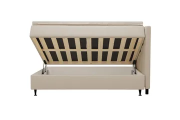 HVILA Plus Komplett Sängpaket med Förvaring 140x200 cm - Beige - Products - Möbler - Säng - Säng med förvaring