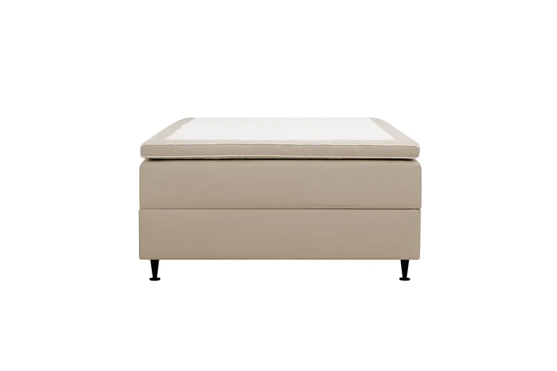 HVILA Plus Kontinentalsäng med Förvaring 120x200 cm - Beige - Products - Möbler - Säng - Enkelsäng
