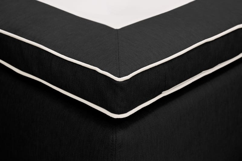 HVILA Plus Kontinentalsäng med Förvaring 180x200 cm - Antracit - Products - Möbler - Säng - Enkelsäng