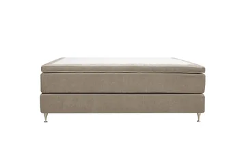 HVILA Premium Kontinentalsäng 180x200 cm - Ljusbrun Tyg - Products - Möbler - Säng - Kontinentalsäng