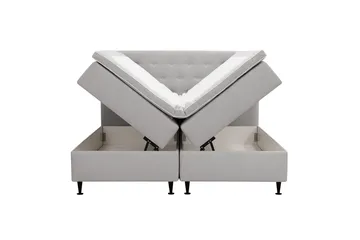 HVILA Plus Komplett Sängpaket med Förvaring 180x200 cm - Grå - Products - Möbler - Säng - Säng med förvaring