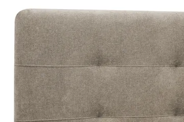 HVILA Premium Komplett Sängpaket 160x200 cm Kontinentalsäng med Sänggavel - Ljusbrun Tyg - Products - Möbler - Säng - Kontinentalsäng