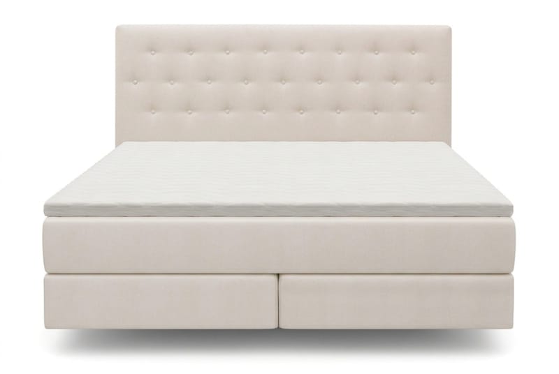 HVILA Premium Sängpaket Kontinentalsäng 180x200 cm med svävande effekt inkl. Bäddmadrass i Polyeterskum Medium, Medium