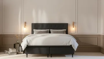 HVILA Plus Komplett Sängpaket 180x200 cm - Antracit - Products - Möbler - Säng - Komplett sängpaket