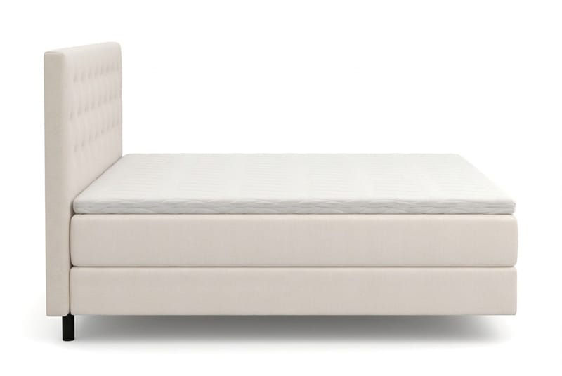 HVILA Premium Sängpaket Kontinentalsäng 180x200 cm med svävande effekt inkl. Bäddmadrass i Polyeterskum Medium - Medium - Products - Möbler - Säng - Komplett sängpaket