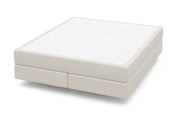 HVILA Premium Kontinentalsäng 180x200 cm med svävande effekt utan bäddmadrass - Vit - Products - Möbler - Säng - Komplett sängpaket