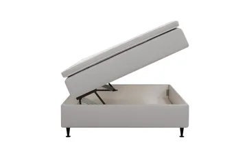 HVILA Plus Kontinentalsäng med Förvaring 120x200 cm - Grå - Products - Möbler - Säng - Säng med förvaring