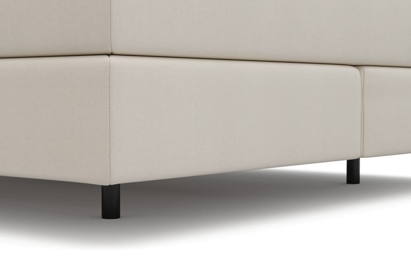 HVILA Premium Kontinentalsäng 180x200 cm med svävande effekt inkl. Bäddmadrass i Polyeterskum Medium - Medium - Products - Möbler - Säng - Komplett sängpaket