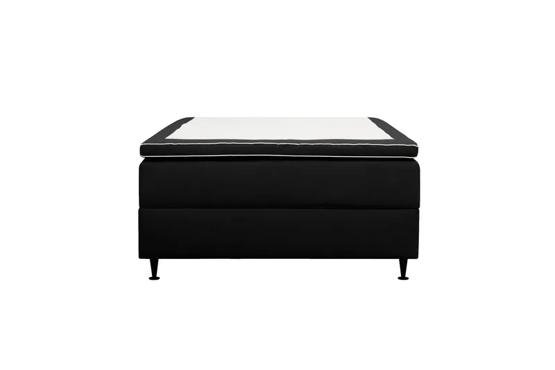 HVILA Plus Kontinentalsäng med Förvaring 140x200 cm - Antracit - Products - Möbler - Säng - Enkelsäng