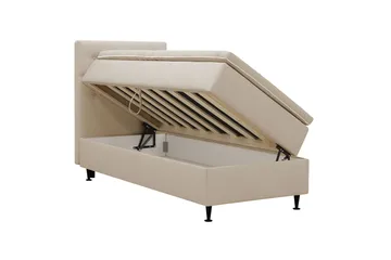 HVILA Plus Komplett Sängpaket med Förvaring 90x200 cm - Beige - Products - Möbler - Säng - Säng med förvaring