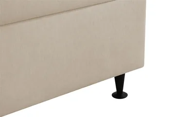 HVILA Plus Komplett Sängpaket med Förvaring 120x200 cm - Beige - Products - Möbler - Säng - Enkelsäng