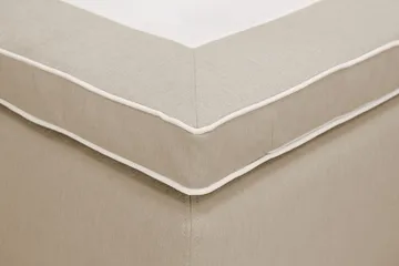 HVILA Plus Kontinentalsäng med Förvaring 120x200 cm - Beige - Products - Möbler - Säng - Enkelsäng