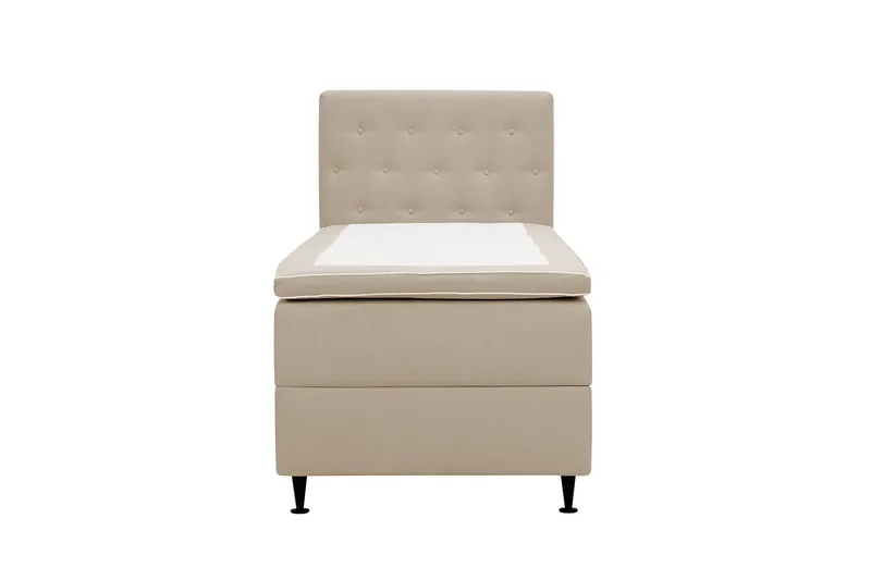 HVILA Plus Komplett Sängpaket med Förvaring 90x200 cm, Beige