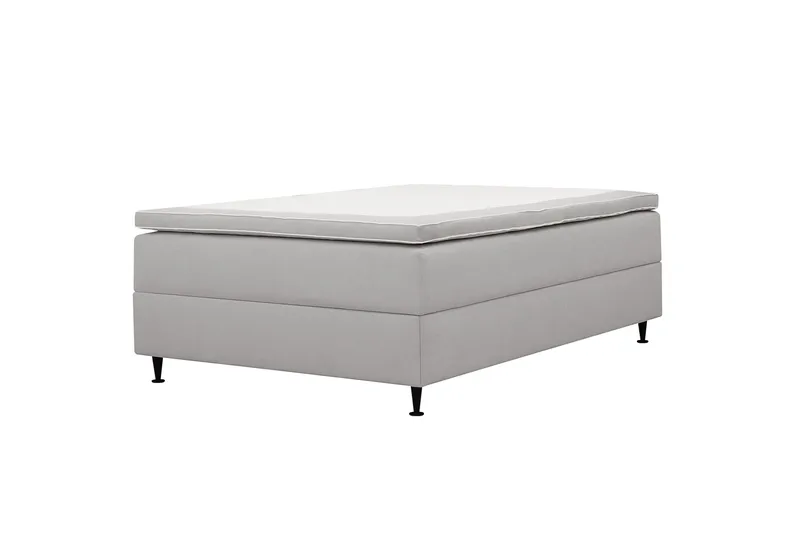 HVILA Plus Kontinentalsäng med Förvaring 120x200 cm - Grå - Products - Möbler - Säng - Säng med förvaring