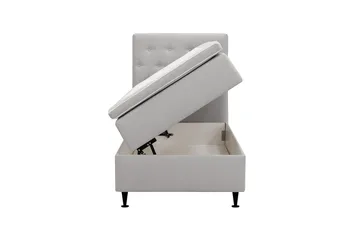 HVILA Plus Komplett Sängpaket med Förvaring 90x200 cm - Grå - Products - Möbler - Säng - Komplett sängpaket
